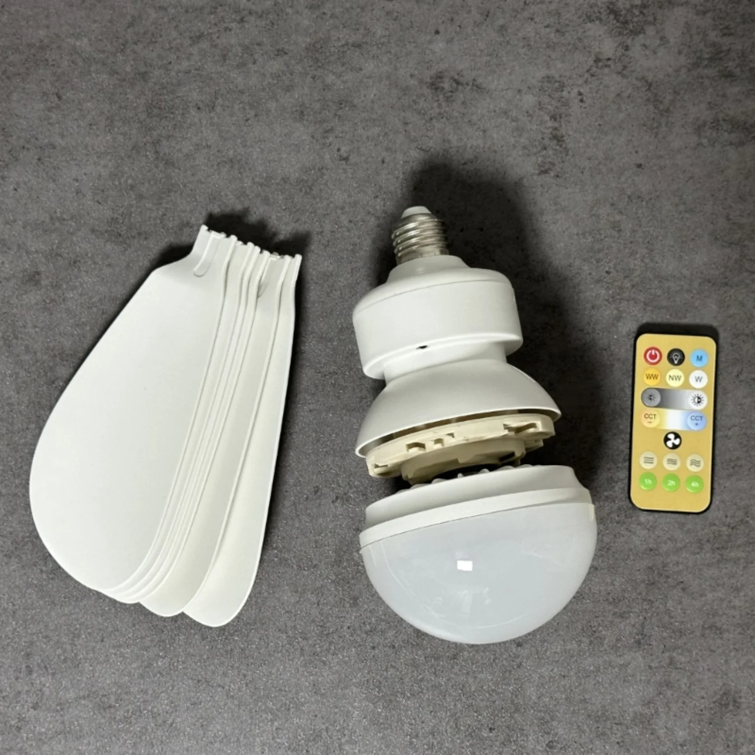 Intelligent  Fan Lamp 30W with Remote Control & Timing for Shop Kitchen 3