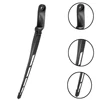 1Pcs Front Windshield Wiper Arm For Audi Q7 2007-2016 Left & Right Side Black Durable Iron Material Car Accessories 5