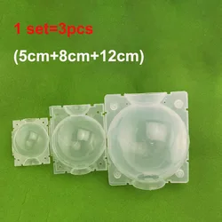 High Pressure Plant Rooting Ball - Transparent Propagation Box for Efficient Graft Breeding & Plant Growth (1set 3pcs)