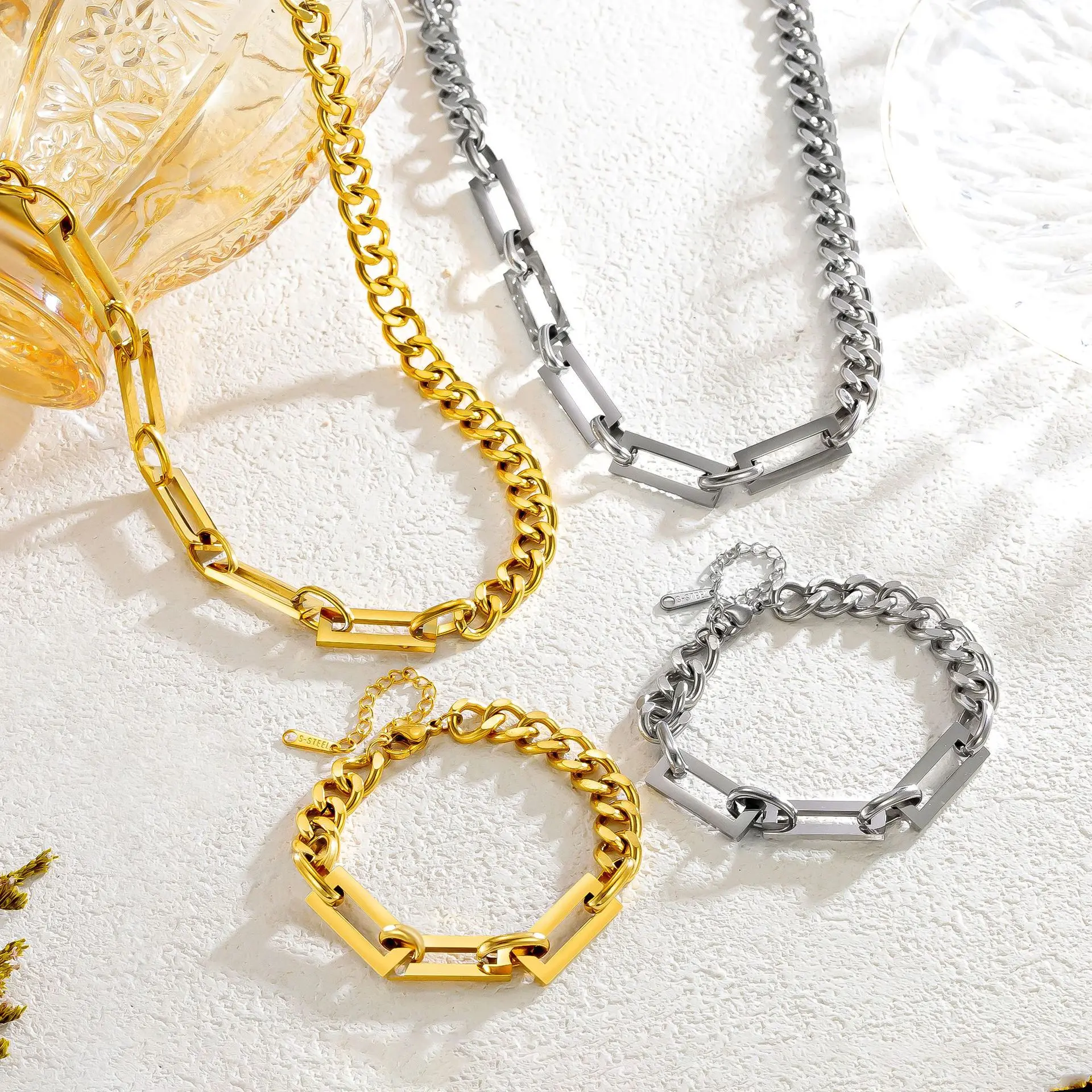 316L Stainless Steel New Fashion High-end Jewelry Hip Hop