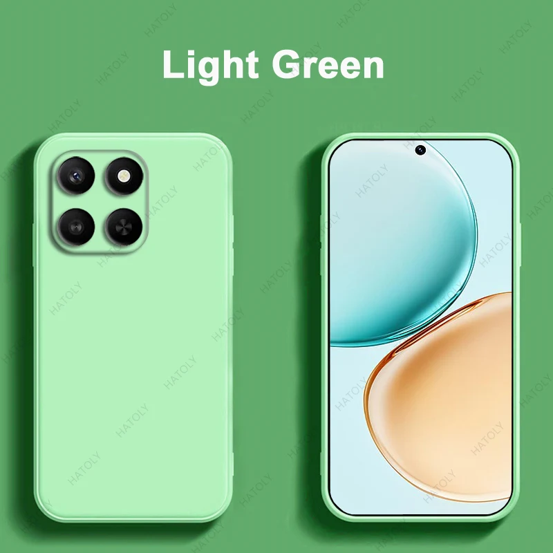Liquid Silicone Phone Case - Enhanced Grip & Protection, Back Cover