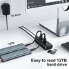 RSHTECH USB C Hub 10Gbps Data Transfer with SD/TF Card Readers Aluminum Multiport Adapter USB Spliter for Laptop Accessories 3