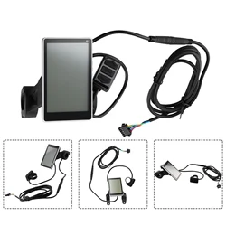 5pin M5 Display ABS Accessories E-Bike LCD Display With Control 1pc 9.4x8.8x6.4cm M5 Speedmeter 1pc.Accessories