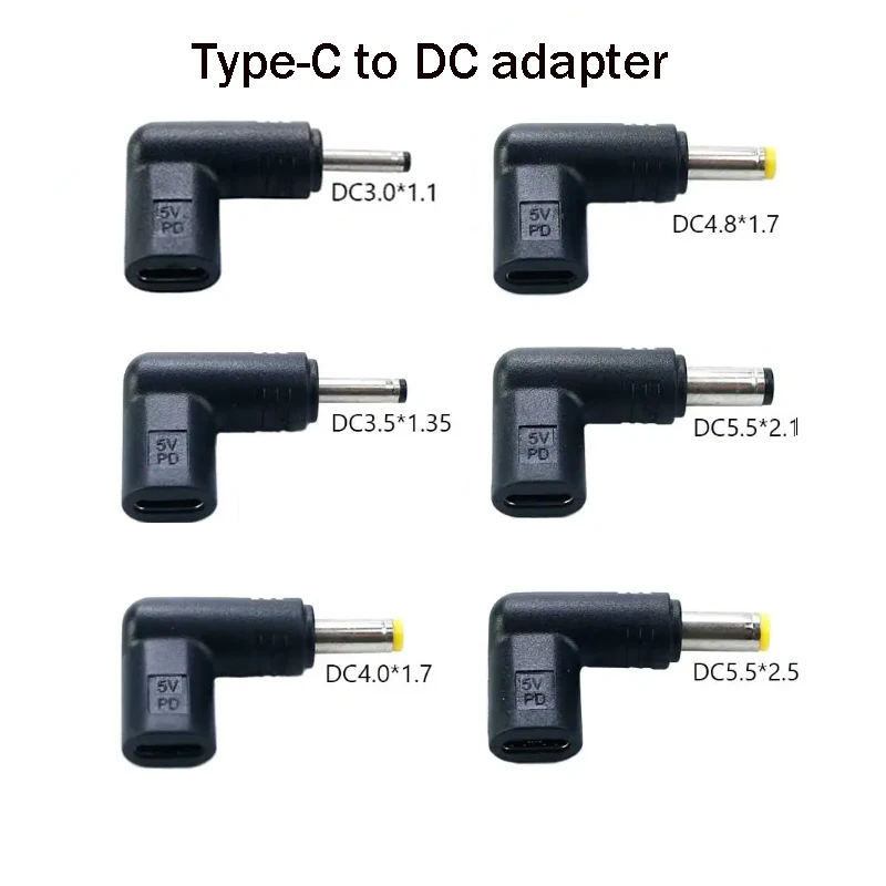 Type-CVrouwNaarRondeMondDCDraaibareConnectorPDSnelOpladenDecoyAdapterOptischeModemPrinterRouter5VOplader-AliExpress13