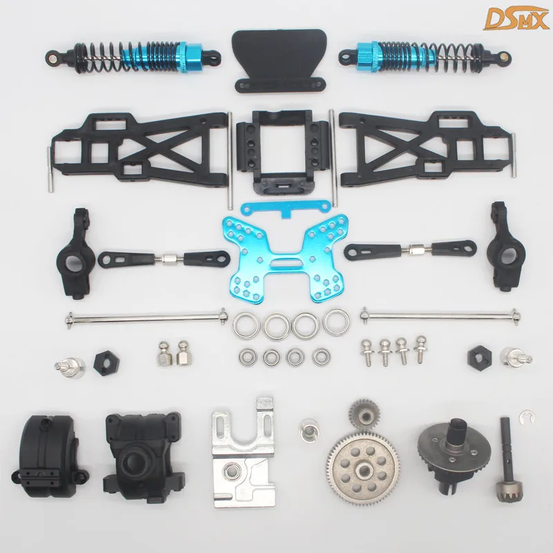 Châssis RC 1/10 HSP 94107 94170 - Ensemble Avant ou Arrière RTR/KIT
