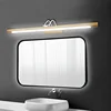 Nordic LED Wall Lamp Wood Home Interior Decoration Fill Lights For Bathroom Bedroom Study Room Cloakroom Makeup Lighting Sconces 3