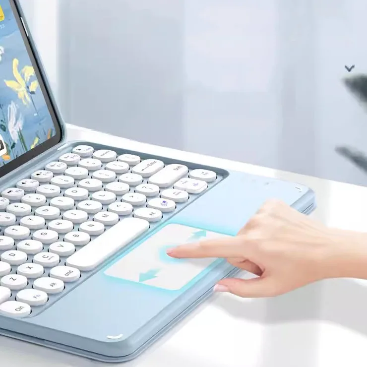 Premium Keyboard Case for 11-inch Tablets - Wireless Bluetooth Compatibility