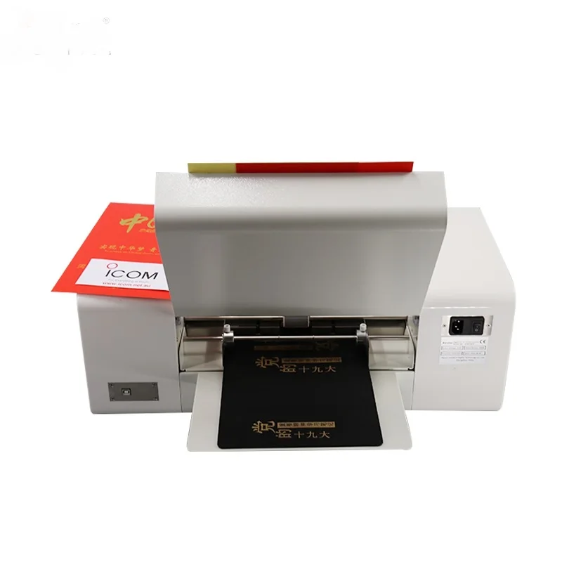 360c Wedding Card Gold Foiling Stamping Printing Screen Printer Machine