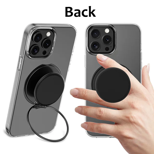 Magnetic Foldable Rotatable Phone Kickstand Grip