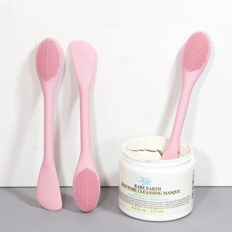 Double Headed Silicone Face Cleansing Brush