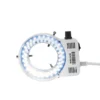 Microscope LED Ring Light Illuminator Lamp For Microscope Circle Light Industrial Microscope Camera Light source EU Plug 3