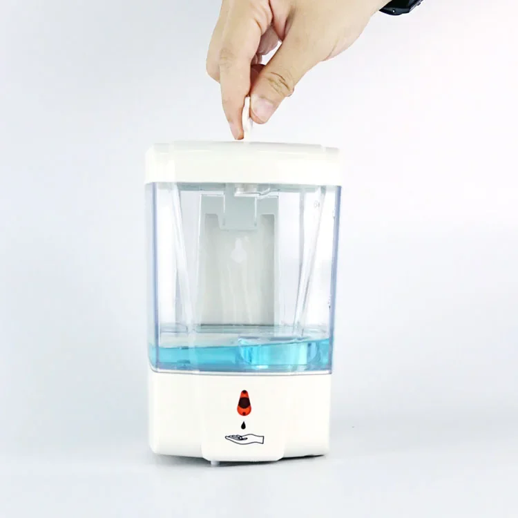 Hand Washing MachineHot Sale Battery Operated Contactless Hand Sanitizer Alcohol Dispenser Antibacterial Automatic Gel Dispenser