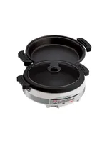 2024 new 1350 watt multifunctional electric frying pan, home use 2