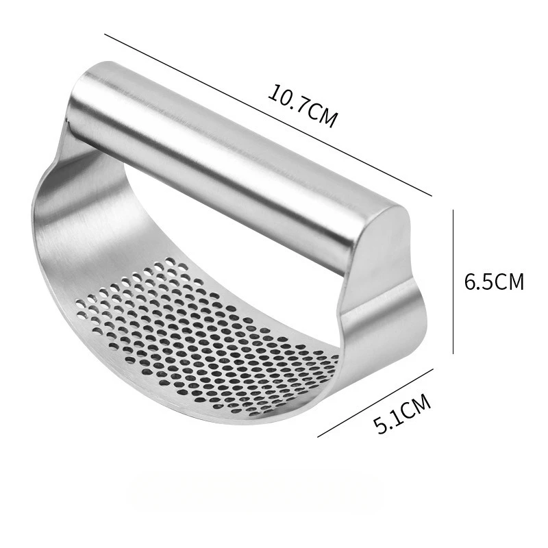 Description Picture 2 of itemManual Garlic Press Stainless Steel Garlic Mincer Fruit Vegetable Garlic Crusher Kitchen Accessories Manual Food Processors