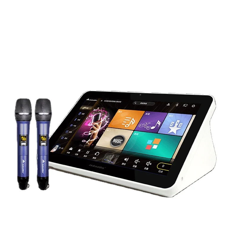 Karaoke System 15.6 5in1 New Design Touch Screen Mobile Phone Pick Songs Karaoke Player Machine