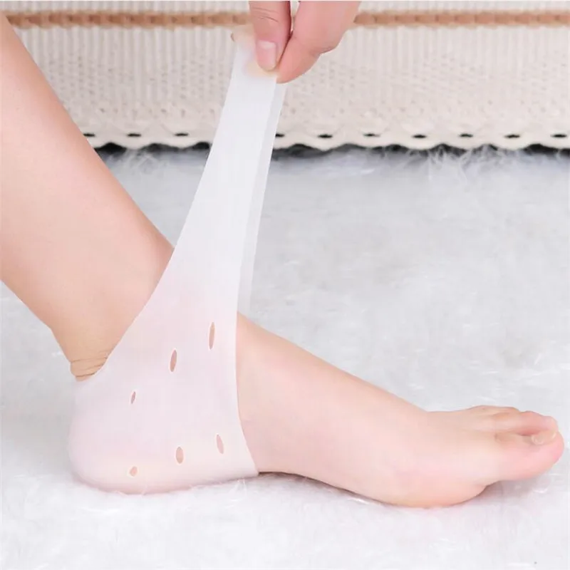 Silikon-Fersenschoner, Metatarsalpolster, Gel-Vorfußpolster, Plantarfasziitis-Polster für Frauen und Männer, Fußschmerzen-Linderung, Blasenprävention – Detail 4