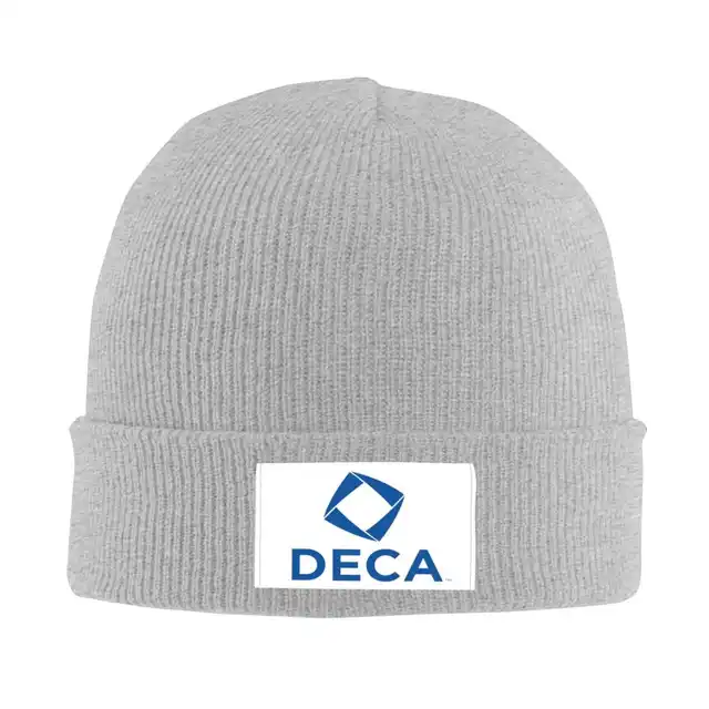 DECA 로고 프린트 모자: 겨울철의 따뜻하고 스타일리시한 동반자