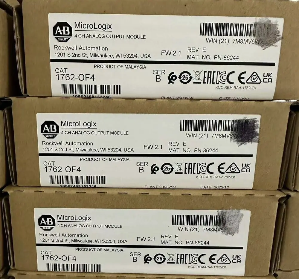 

1762-OF4/A ，A-B Analog Output Module New sealed box