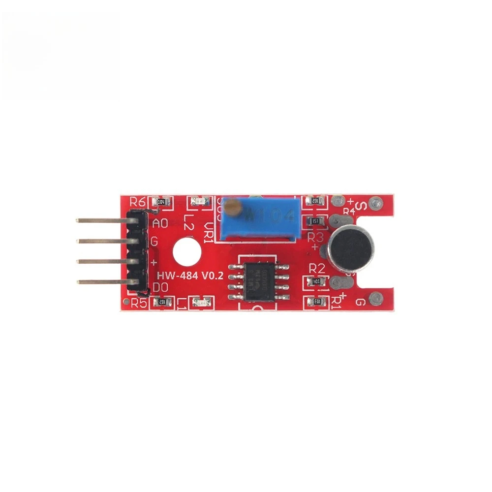 1/2PCS KY-038 Microphone Sound Sensor Module for Arduino Analog Output Voice Detection Board Noise Control DIY Electronics