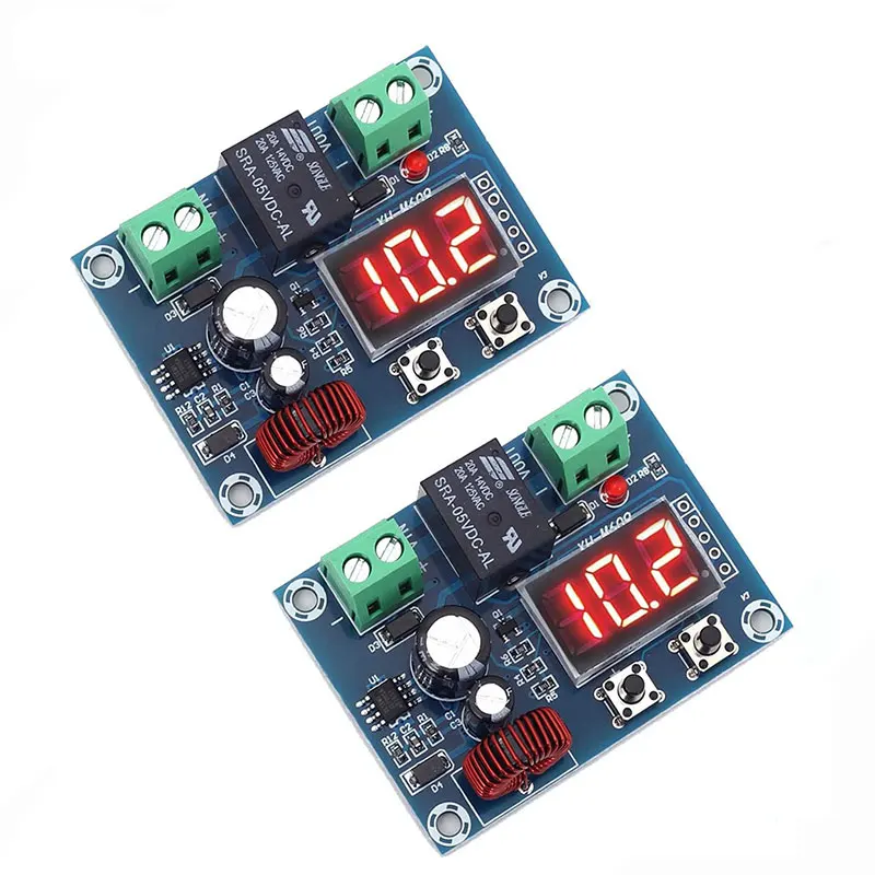 

XH-M609 DC voltage protection module Lithium battery under voltage loss, low power, disconnect output 6-60V