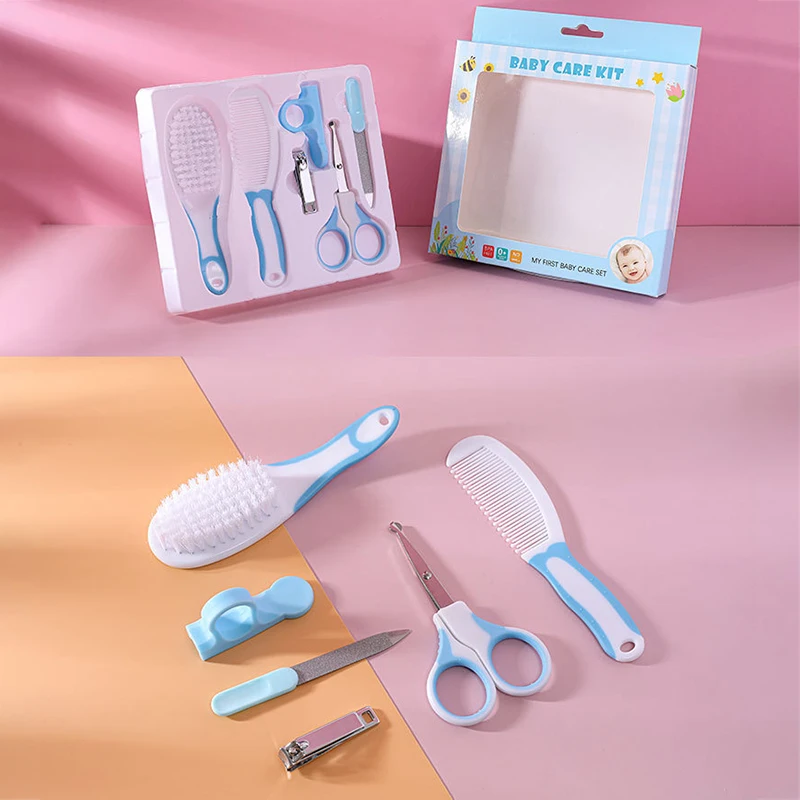 Infant Baby Care Kit Baby Comb Nose Aspirator Scissors Care Kit Healthcare Newborn Essentials Products,nasal aspirator,baby care kit,health care kit