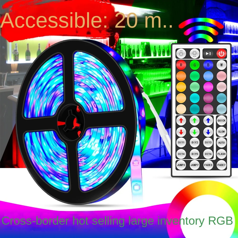 

Led Tv Background Light Strip Set 2835RGB Colorful V Waterproof atmosphere Light Soft Light Strip Fairy Lights
