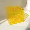 Piggy Bank Coin Bank Transparent Visible Kids Building Block Design Money Saving Box Jar Coins Storage Box For USD EURO Money 5