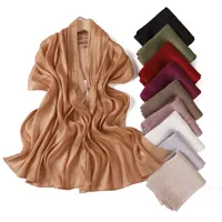 175*70cm Luxury Silk Scarf Muslim Hijab Women Diamonds Headscarf Shawls Wrap Bandanas Headband Bufanda Foulard Turbante Mujer