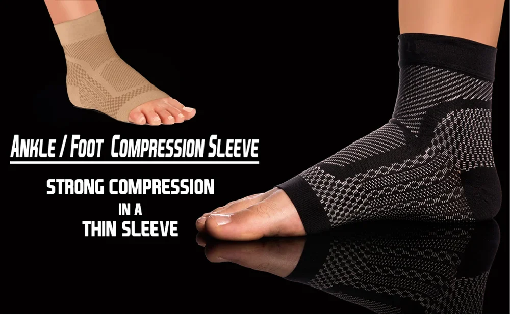 Description Picture 2 of item1Pair Plantar Fasciitis Socks,Ankle Brace Compression Support Sleeves & Arch Support Foot Compression Sleeves,Achilles Tendoniti