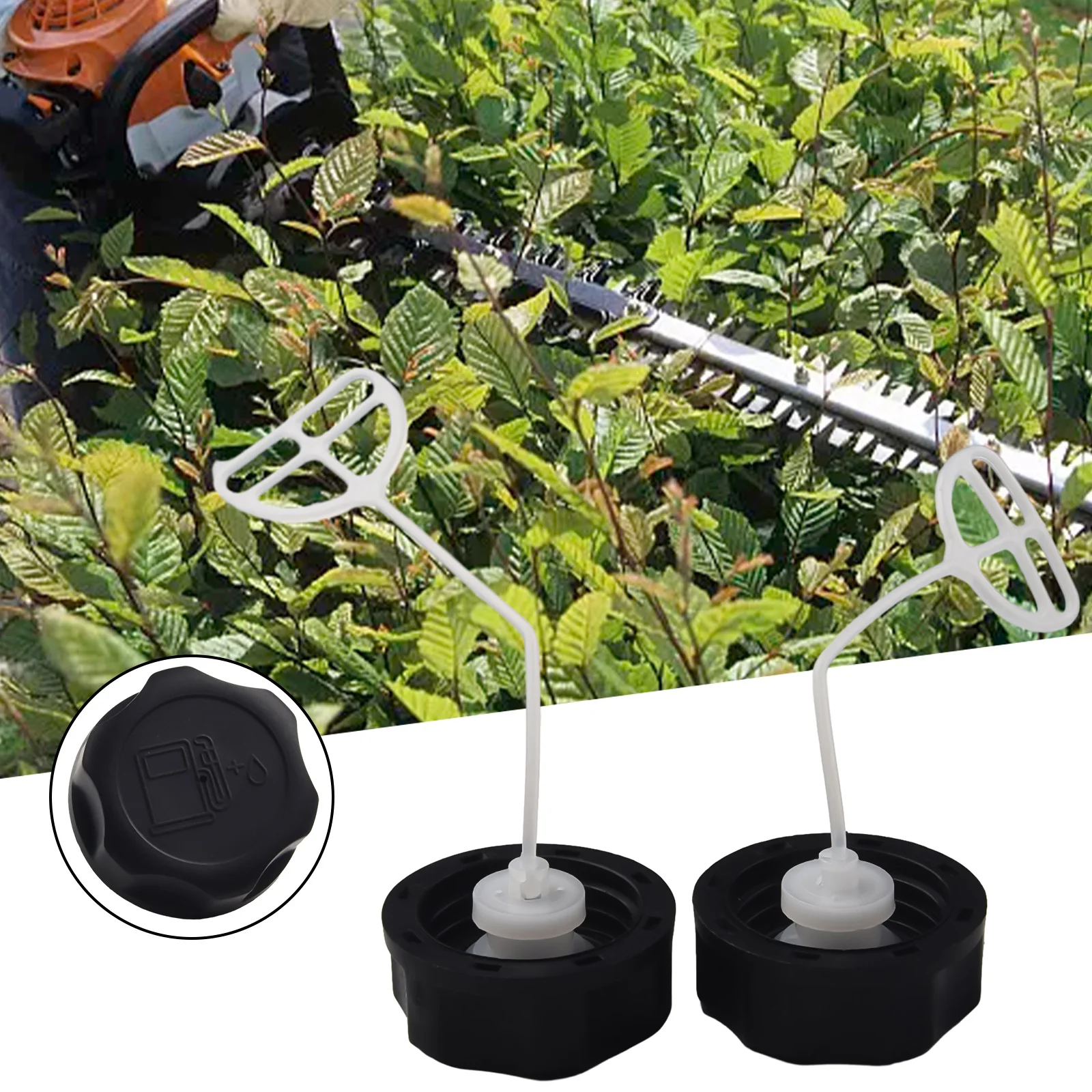 

2pcs Universal Fuel Tank Cap For 43cc 49cc 52cc 55cc Petrolscooter And Garden Multi Tool Engine Strimmer Hedge Trimmer