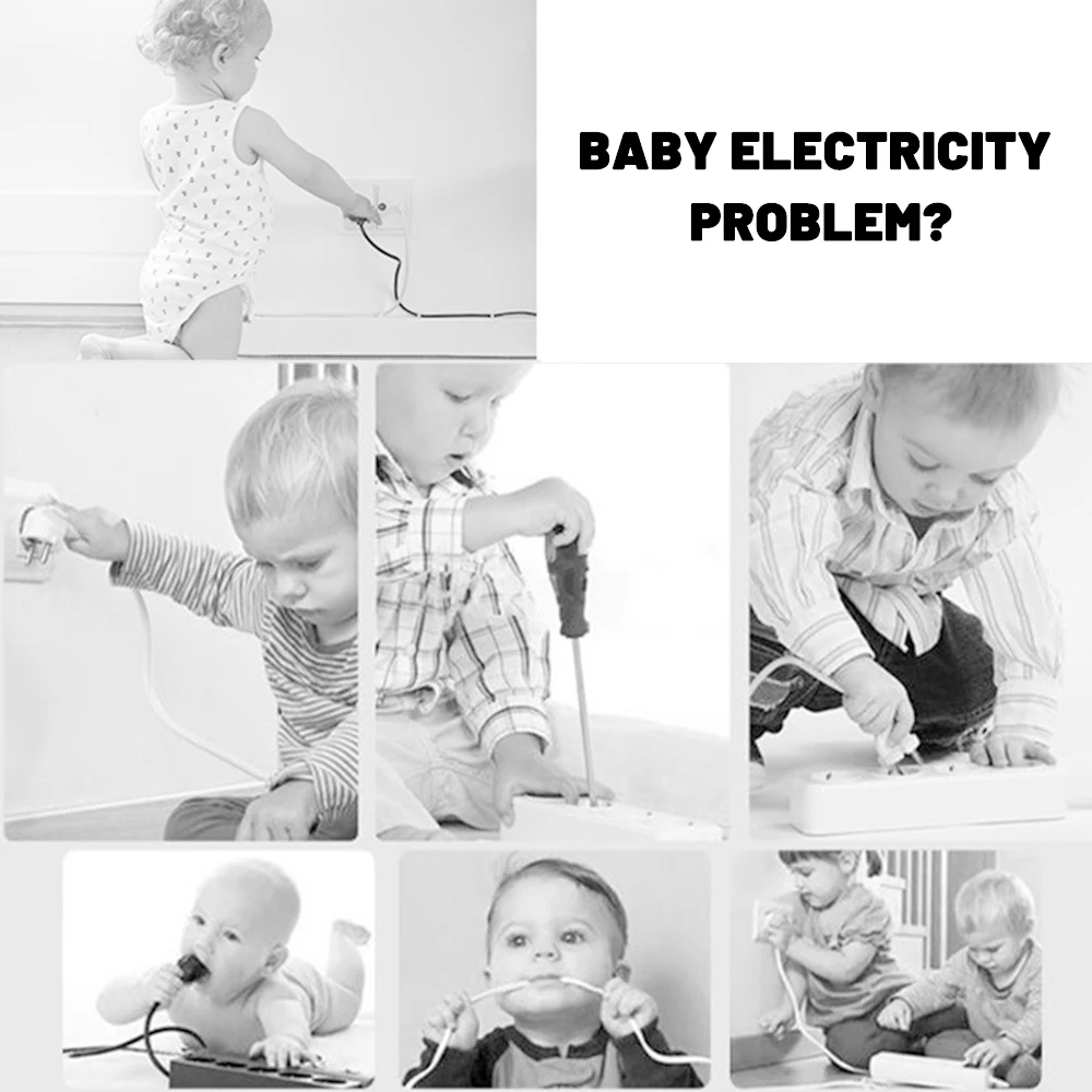 Electrical Supply Protection Power Safety Socket Protective Cover 1-30pcs Baby Care Safety Guard Protection Anti Electric Shock socket covers