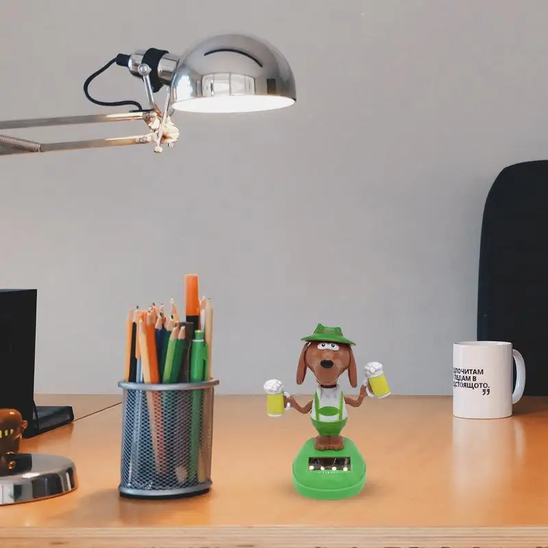 Figurine Solaire Dansante, Danseuse Hawaienne Voiture Qui Bouge, Jouet