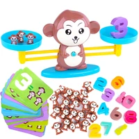 Monkey Balance Math Game Montessori Educational Toys for Kids Preschool Baby Development Toys Number Teaching Children Math Toys 1