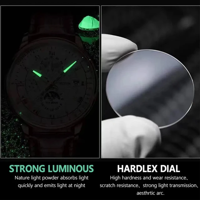Swiss Brand POSHI Men Watch Fashion Top Luxury Sport Men's Wristwatch Waterproof - Image 6