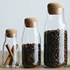 Sealed Storage Jar Cork Glass Bottle Dried Fruit Grain Transparent Storage Bottle Coffee Container Kitchen Storage Jar 2