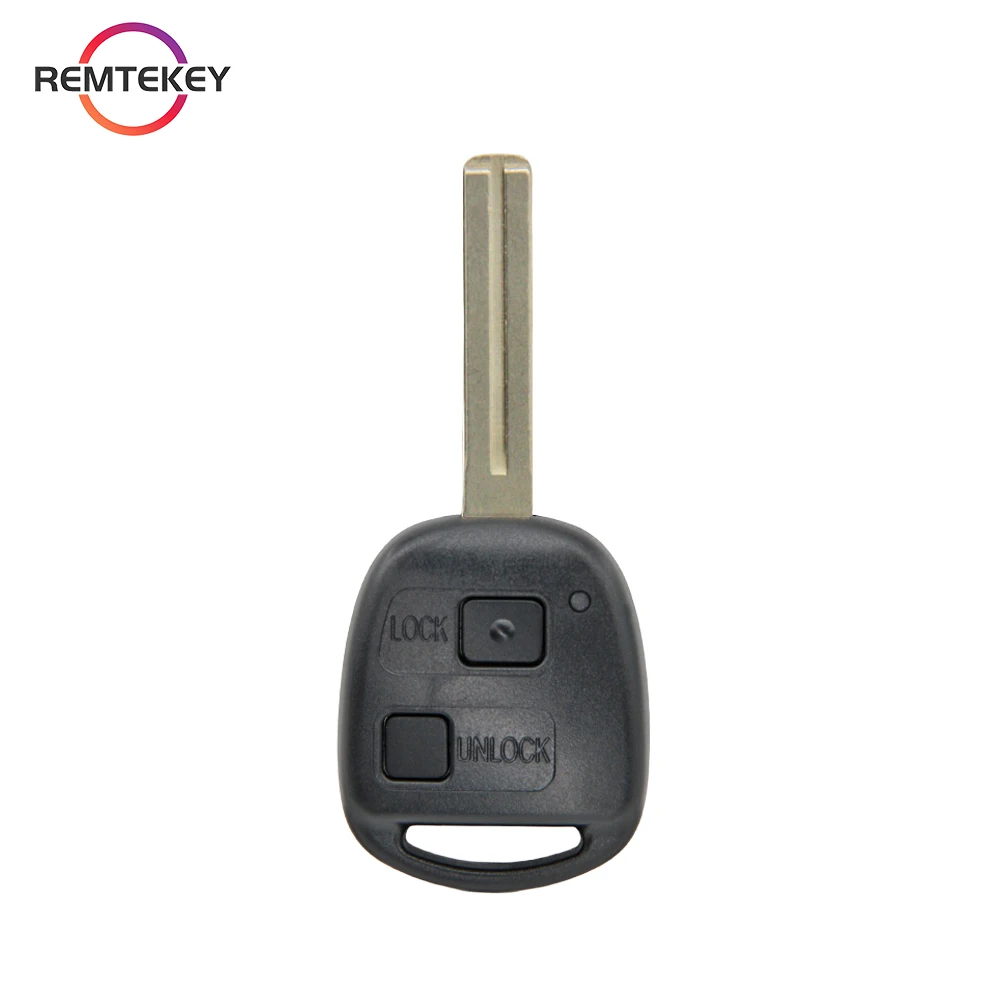 REMTEKEY Remote Car Key Fob Control TOY48 Long Blade for Lexus GX470 RX350 SC430 2007 2008 2009 304/315/434 Mhz 4C/4D67 Chip remtekey smart flip car key remote control b41ta hyq12bfb toy43 toy48 blade 315 434mhz h chip for toyota hilux yaris camry