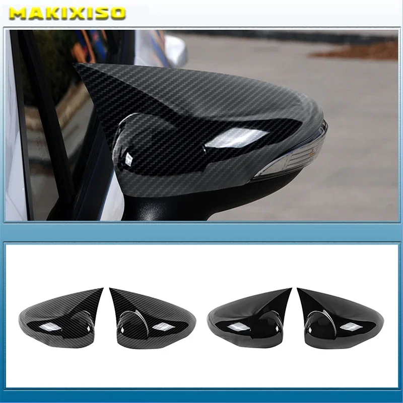 Coprispecchietti Laterali ABS Nero Lucido Per Ford Fiesta MK7 (2008-2017) – Coppia