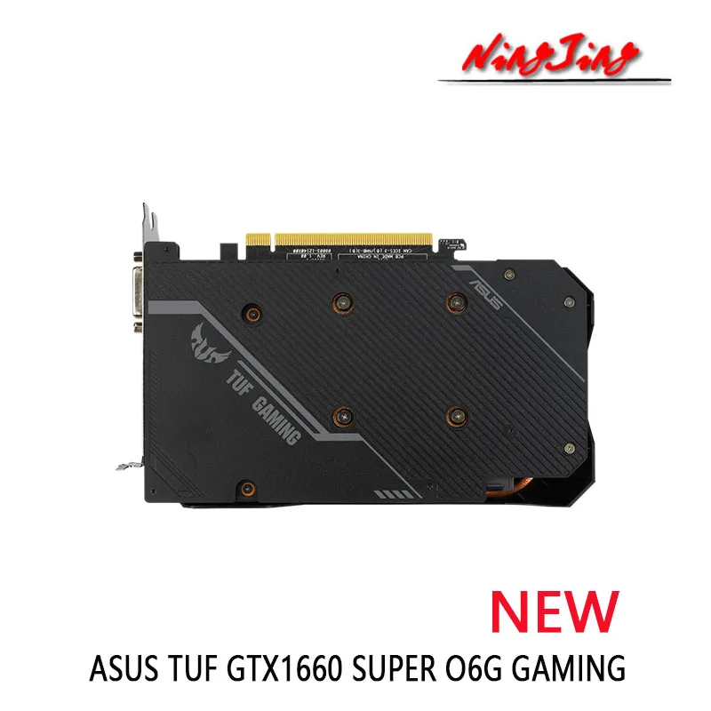 ASUS TUF GTX1660 SUPER O6G GAMING NEW GeForce GTX 1660S 1660 12nm 6G GDDR6 192bit Support AMD Intel Desktop CPU Motherboard best video card for gaming pc