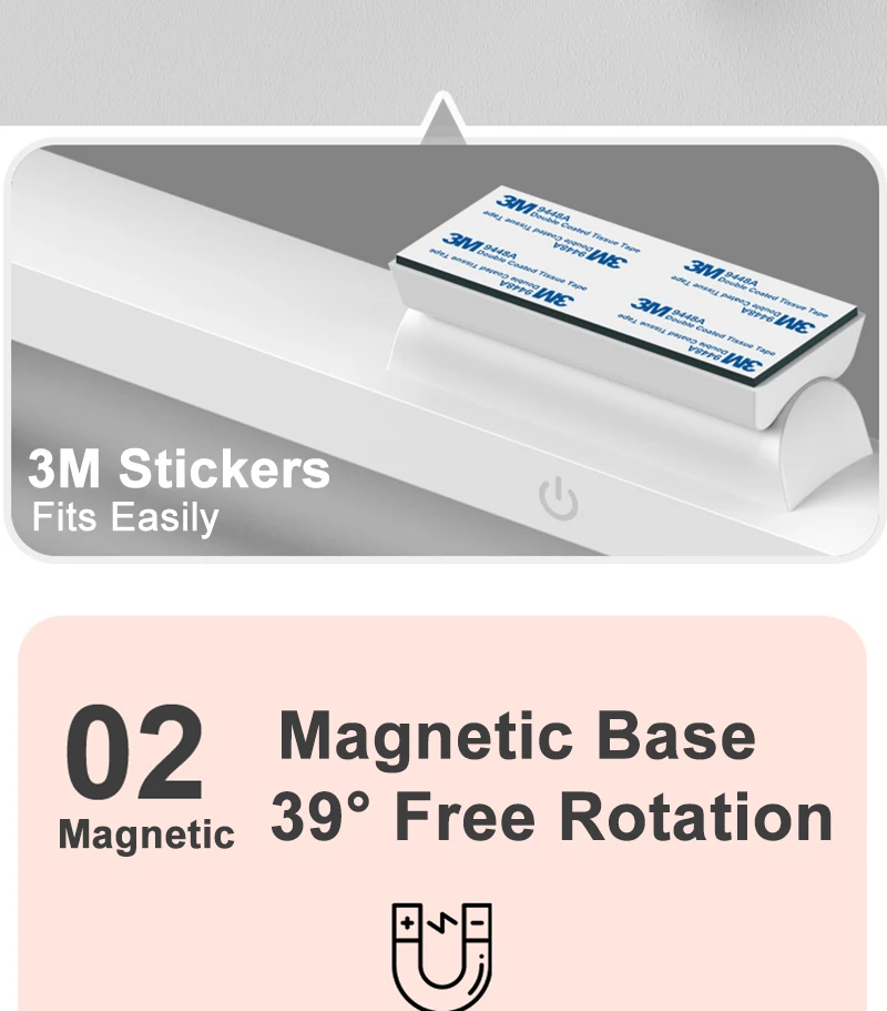 лампа аккумуляторная Настольная лампа; USB; Светодиодсветодиодный ...
