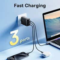 Baseus 65W GaN Charger PD Charge Type C USB Charger Support QC Portable Fast Charger For iPhone 17 16 15 14 13 12 Laptop Charger - Image 2
