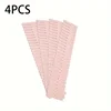 4PCS Adjustable Divider Underwear Socks Sundries Drawer Organizer Household Storage Cabinet Pink Space Saving Home Accessories 4
