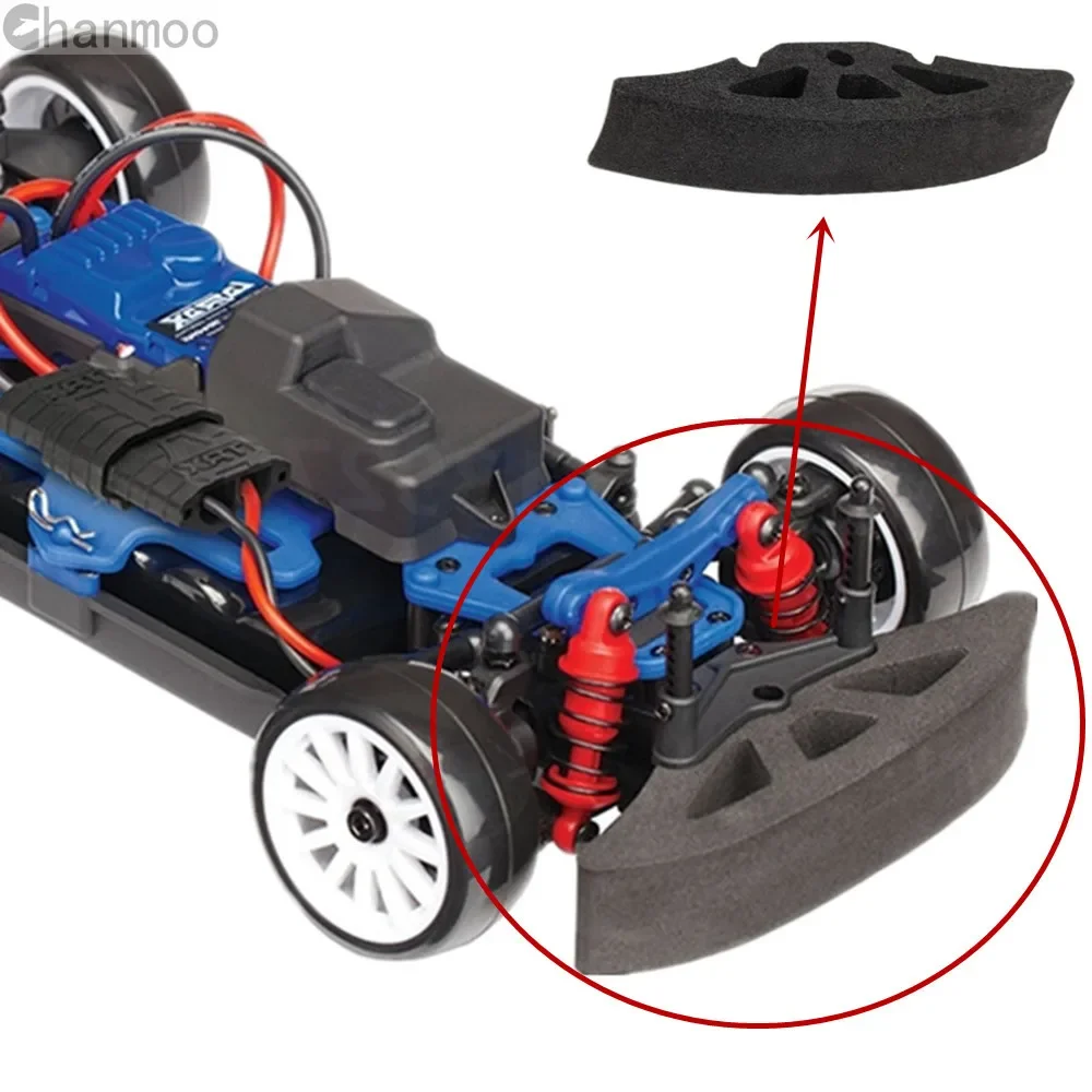 

Поролон для переднего бампера RC 7535 для TRAXXAS Latrax Rally 1/18, запасные аксессуары для радиоуправляемых моделей автомобилей, обновленные детали