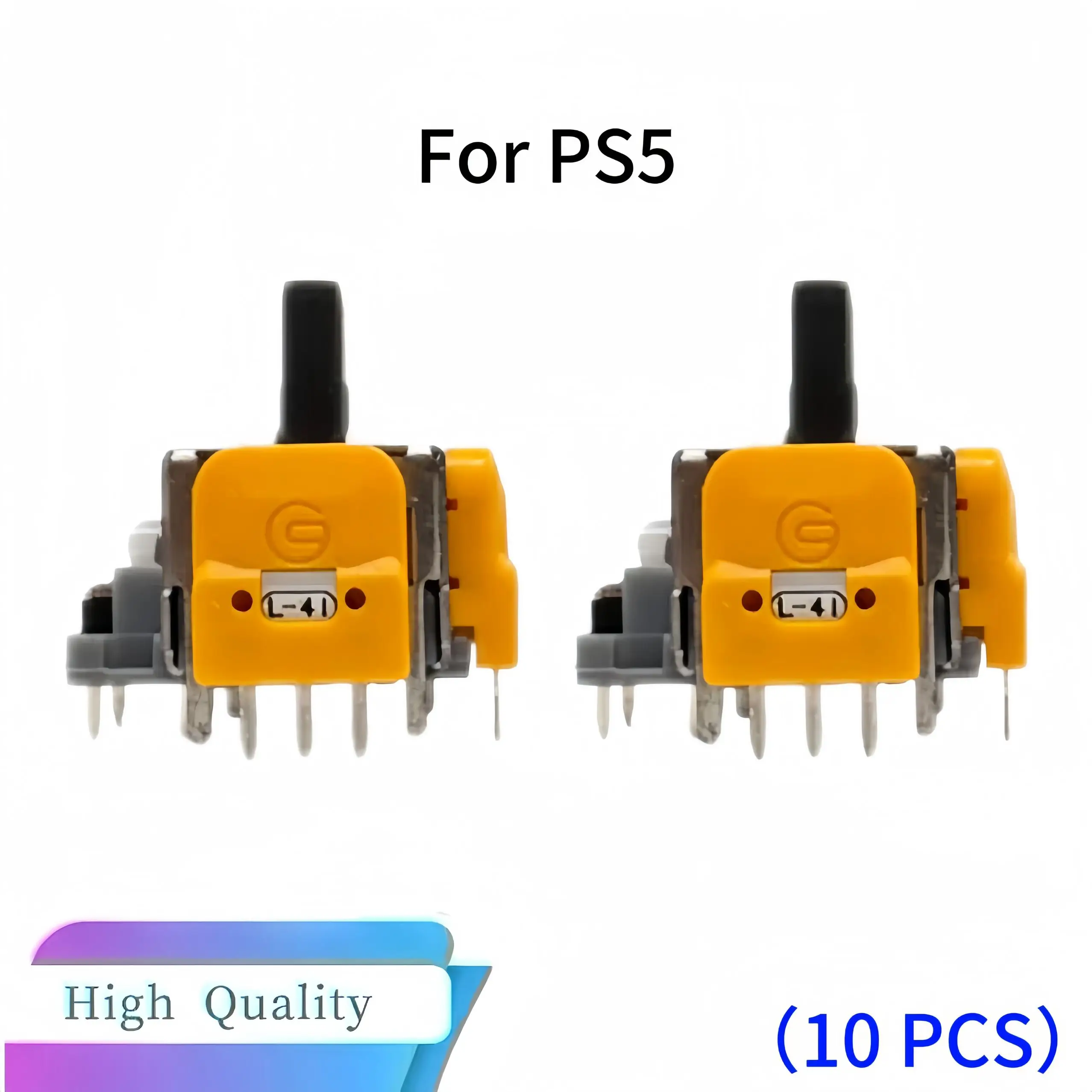 10-50PCS V4.0 PS5 컨트롤러 용 홀 효과 조이스틱 모듈 컨트롤러 플레이 스테이션 5 용 3D 아날로그 스틱 센서 모듈 수리