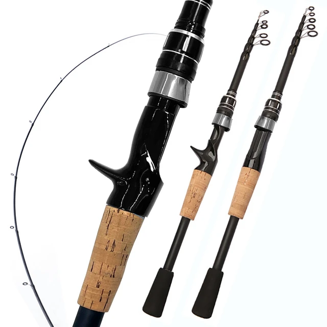 Carbon Lure Fishing Rod 1.5m 1.8m 2.1m 2.4m Ultralight Telescopic