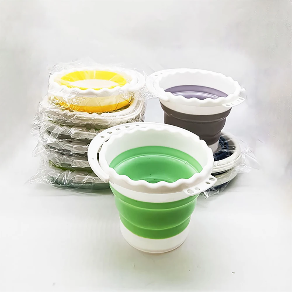 Collapsible Bucket Portable Folding Water Bucket Car Washing Fishing Household Plastic Travel Outdoor Camping