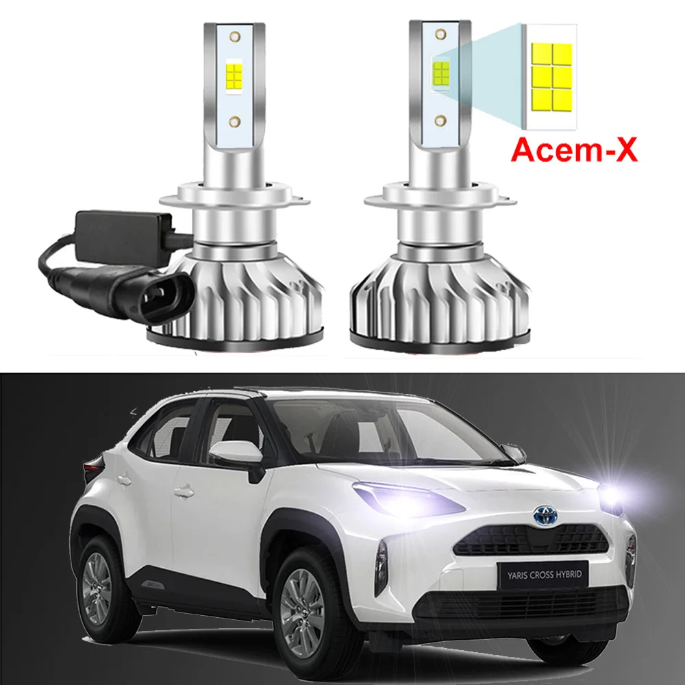 AmpoulesdepharesdevoitureLedpourToyotaYarisCrossfeuxde