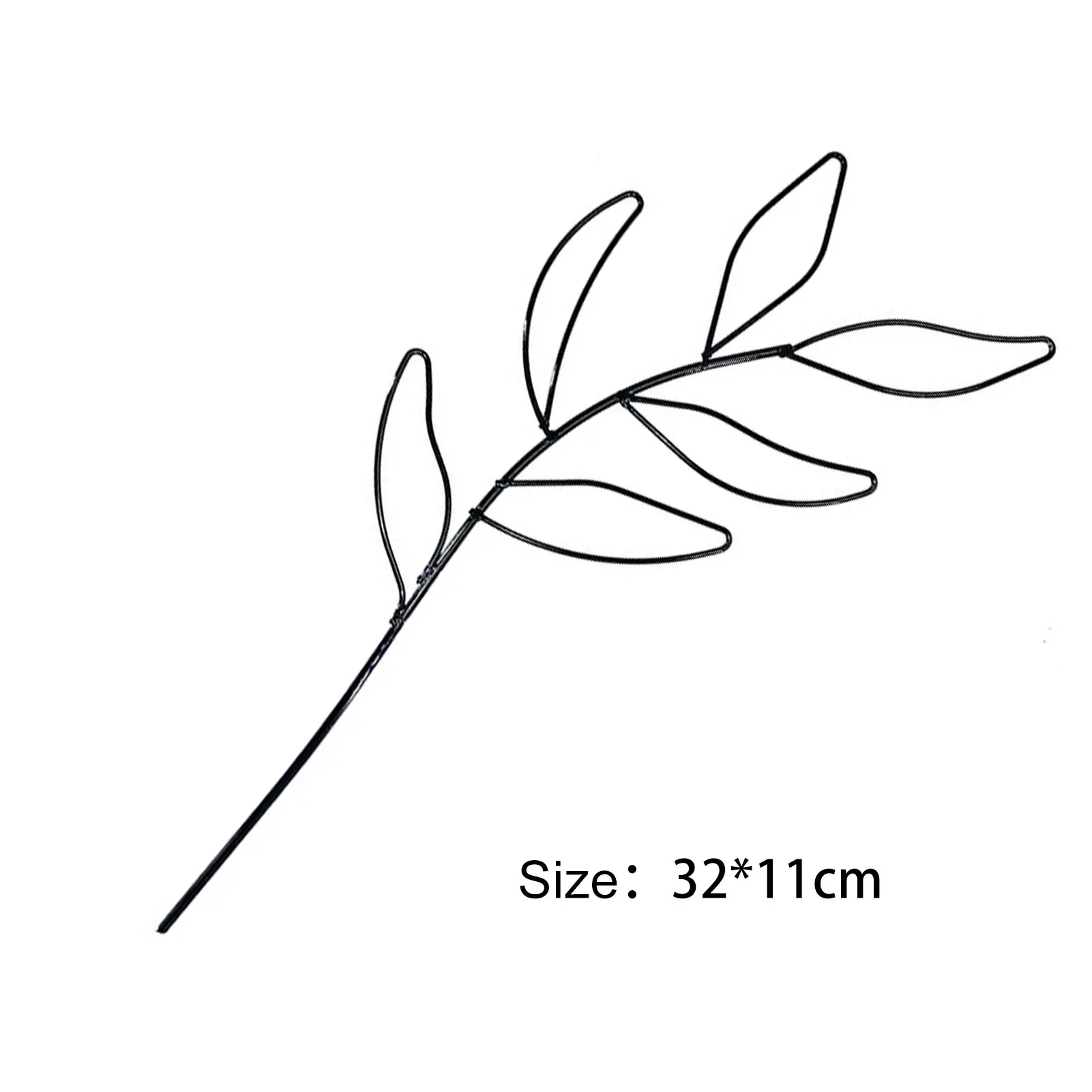 Iron Garden Plants Climbing Support Stake Metal Flower Pots Vine Stand Holder Plant Trellis Support Bracket Garden Decoration