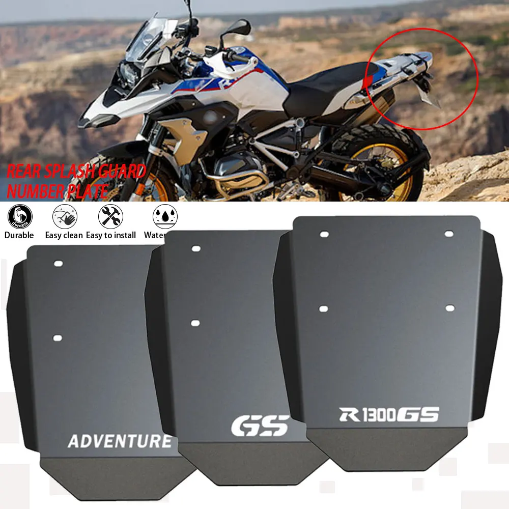 

For BMW R1300GS R 1300 GS Adventure Rear Splash Guard Number Holder R1300 GS ADV GSA 2023 2024 Motorcycle Fender License Plate