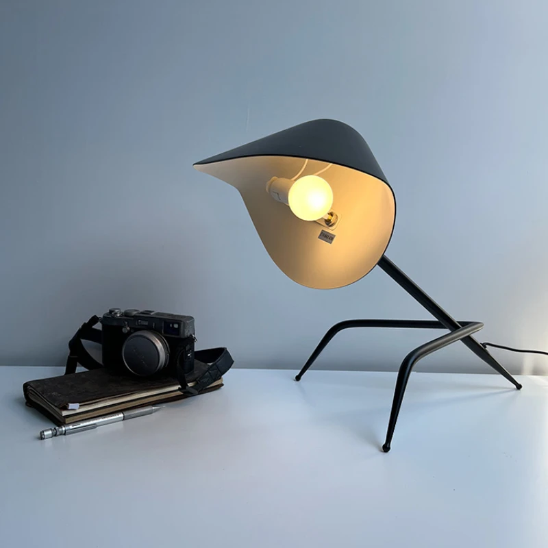 

Bedroom bedside table lamp reading strap clip
