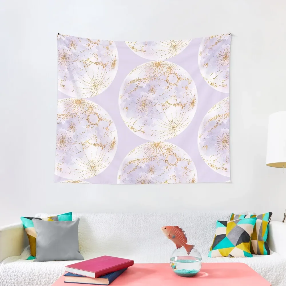 

Lavendar Moon Tapestry Wall Hanging Decor Home Tapestry